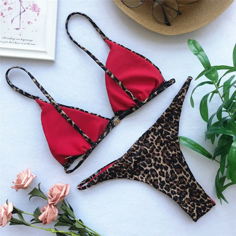 Bikini Léopard - L’essence d’été