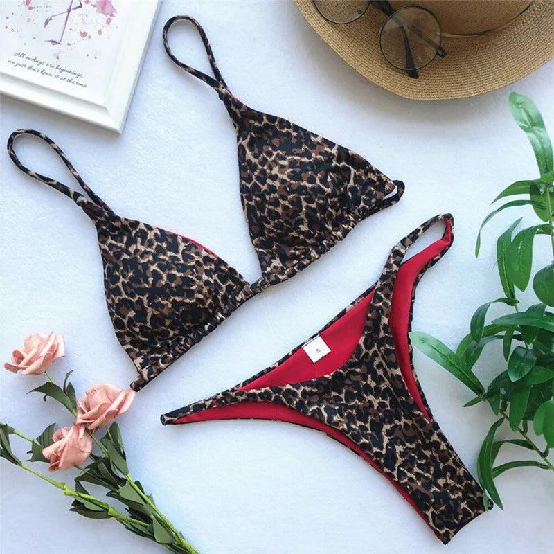 Bikini Léopard - L’essence d’été